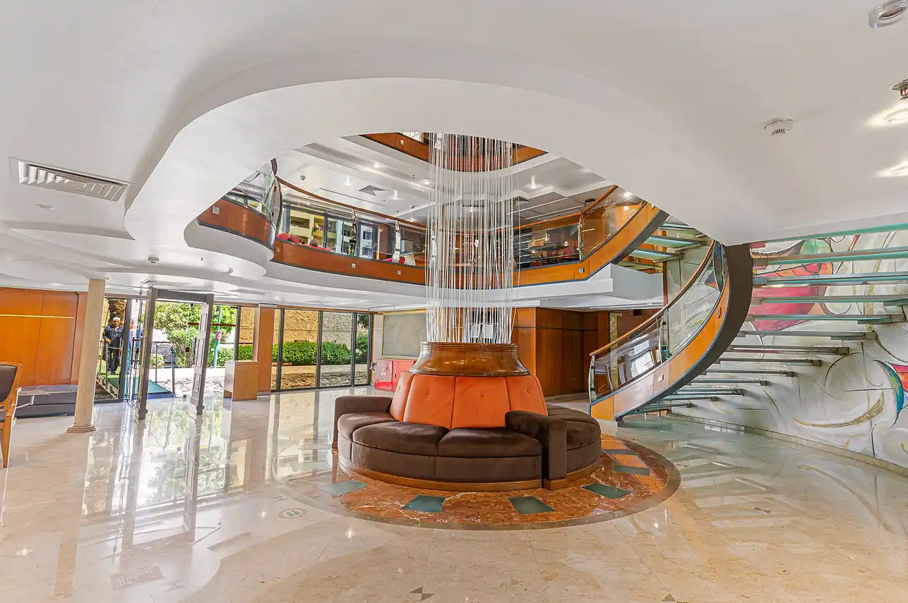 Lobby of the MS Mojito Nile Cruise Nile cruise